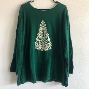 Green Holiday Sweater